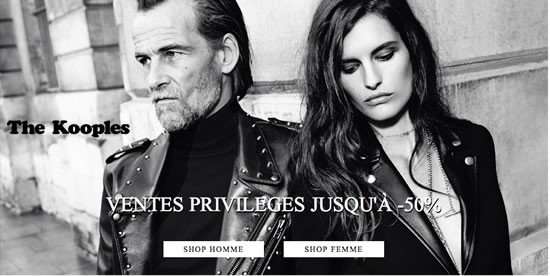 vente privee kooples