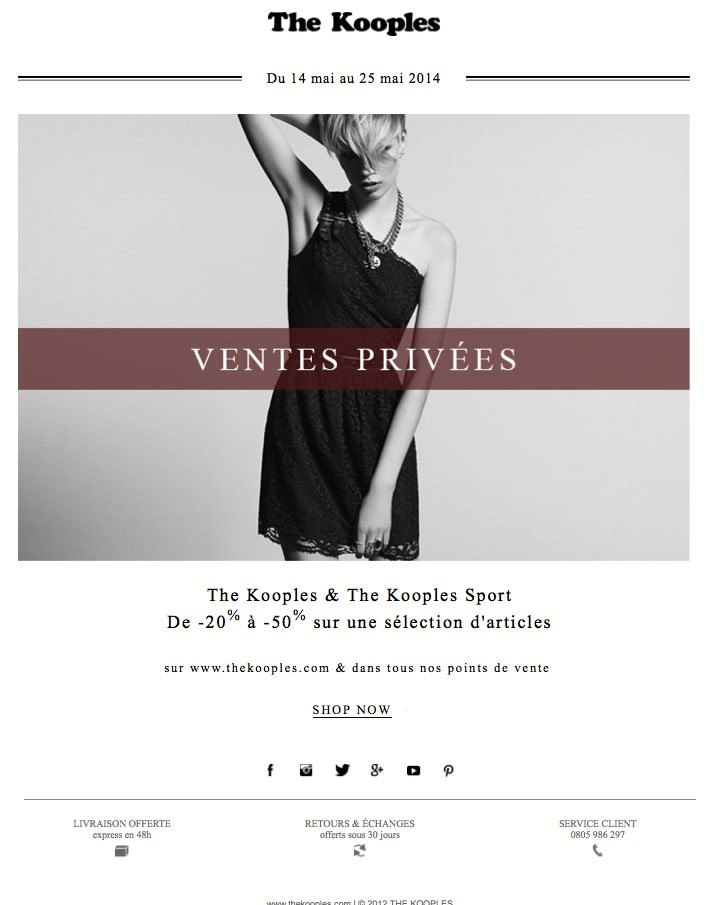 vente privee kooples