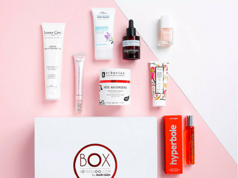 Box beauté Marie Claire 2018