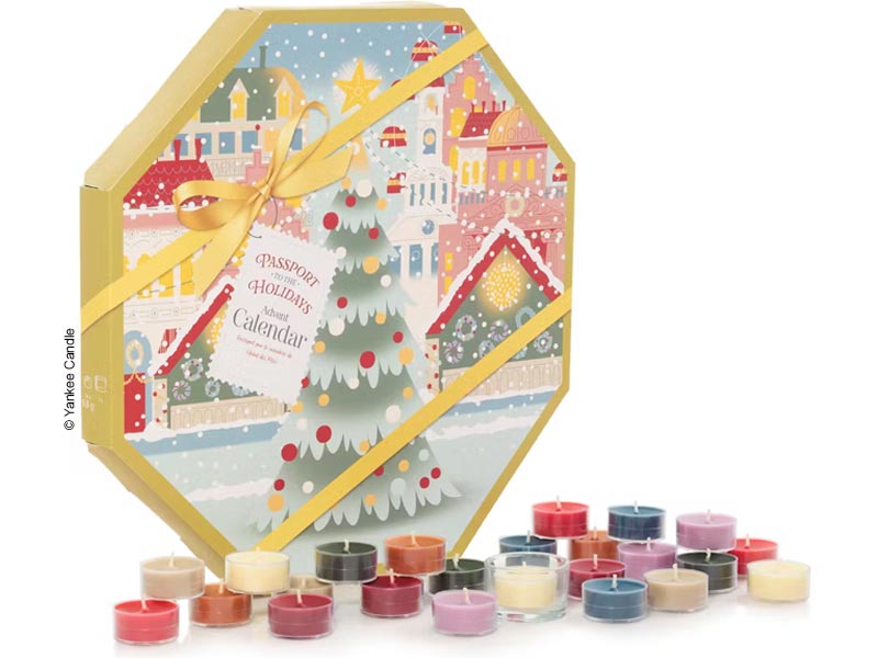 Calendrier de l'avent Yankee Candle livre