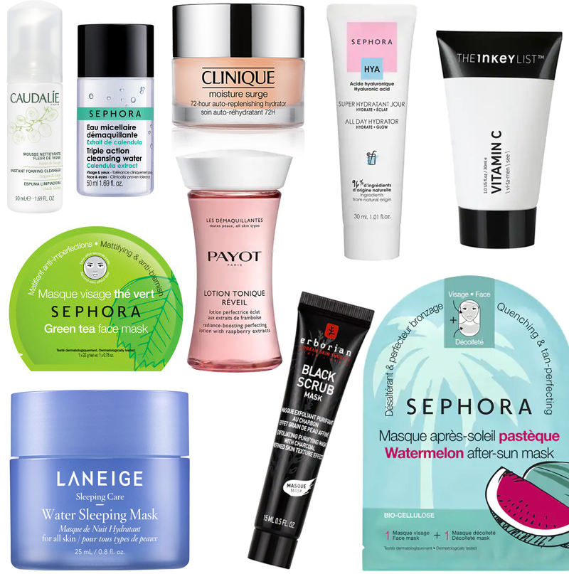 50 mini produits de beauté à emporter en voyage ! - Les bons plans de Naima