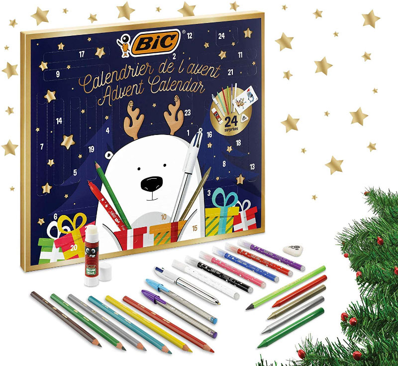 Calendrier de l'avent Bic