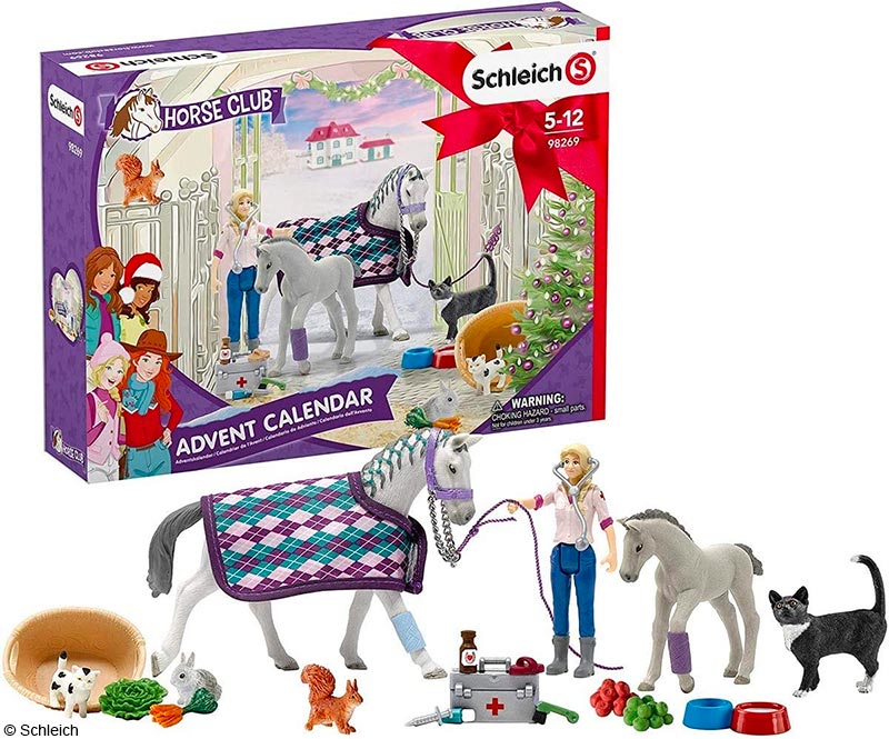 Calendrier de l'avent chevaux Schleich 2018