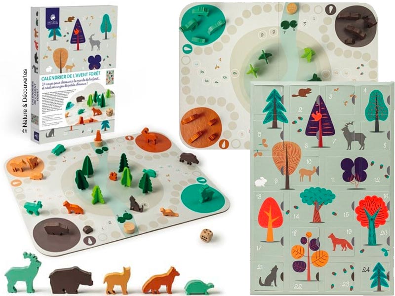 Calendrier de l'avent Jeu de la forêt