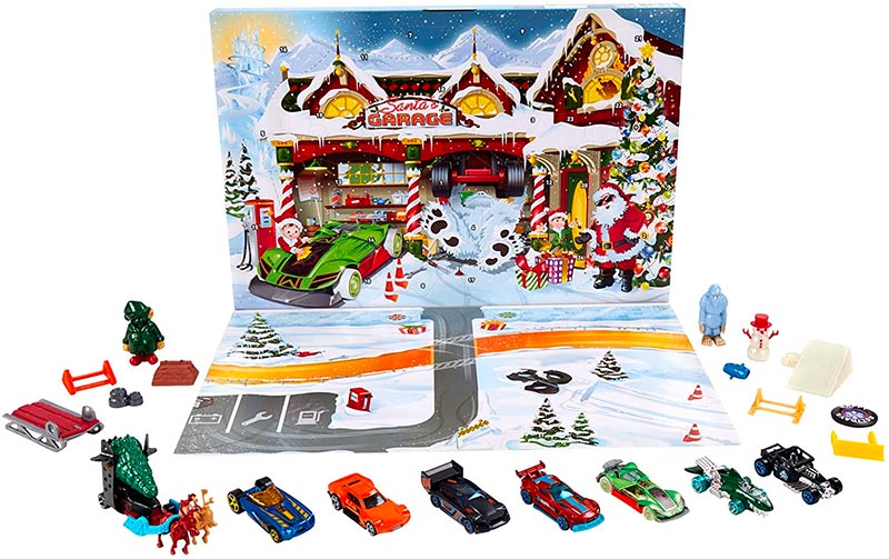 Calendrier de l'avent Hot Wheels