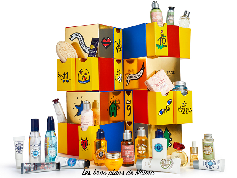 Calendrier de l'avent Luxe L'Occitane 2018