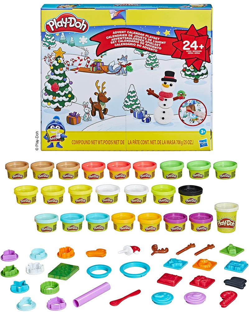 Calendrier de l'avent Play-Doh