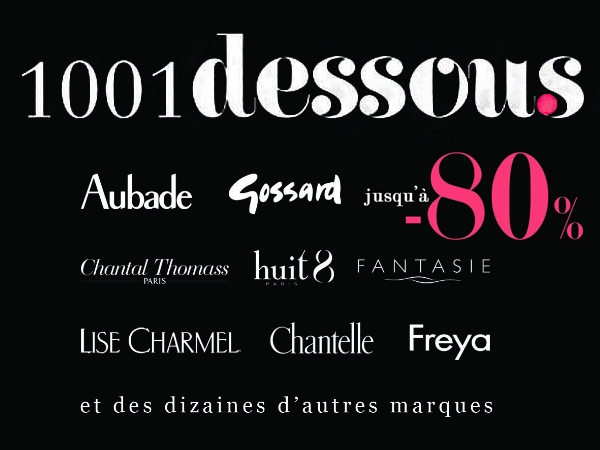 vente de dessous