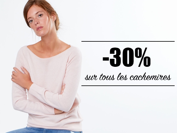 solde pull cachemire femme