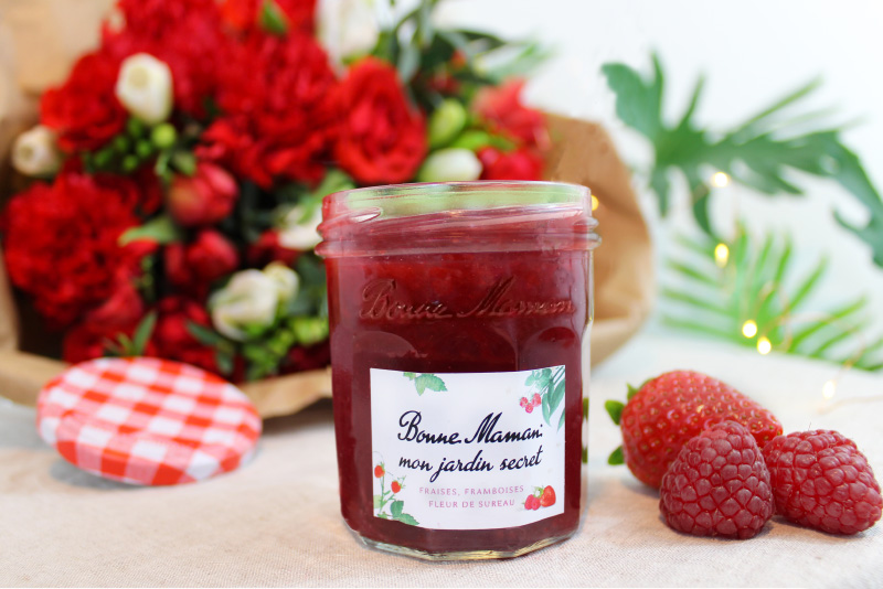 Confiture Bonne Maman Mon Jardin Secret