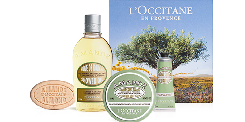 Coffret amande L'Occitane