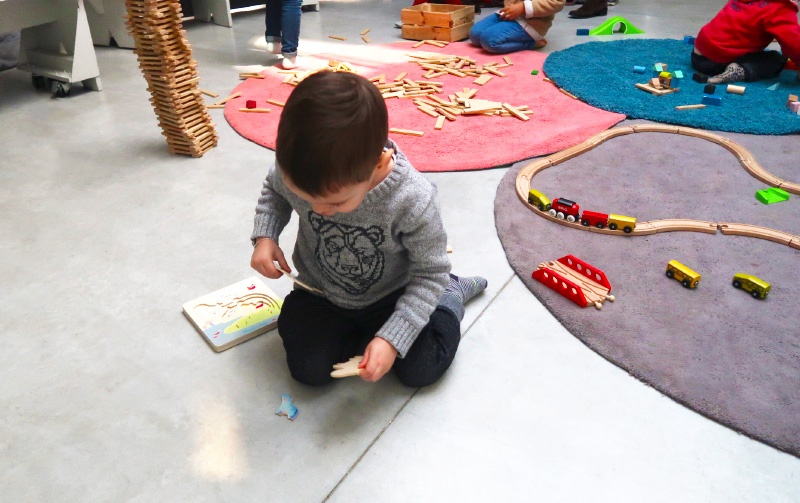 Aire de jeux gratuite pour enfants à la Villette - Paris