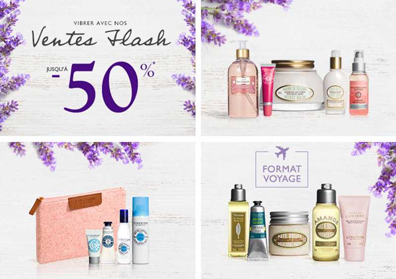 Vente Flash L'Occitane