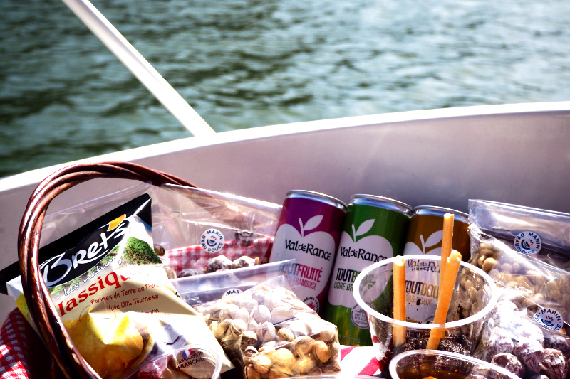 Apéro sur un bateau