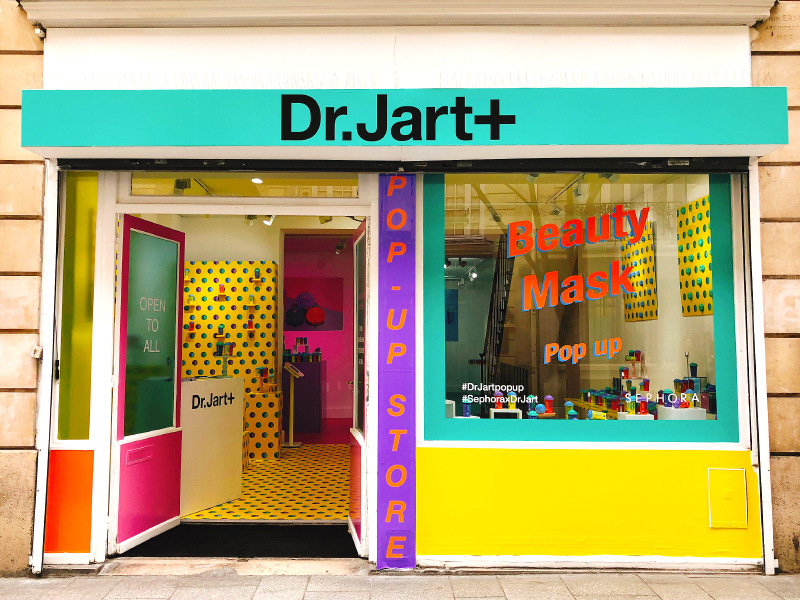Pop up store Dr Jart +