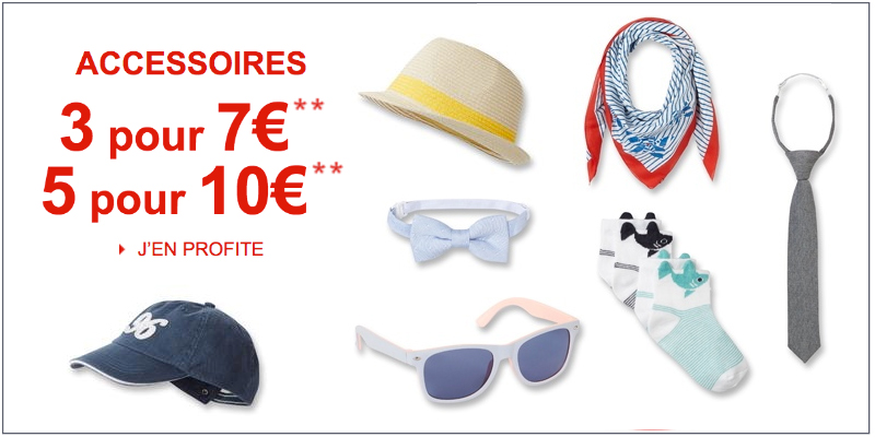 Accessoires soldés Okaïdi