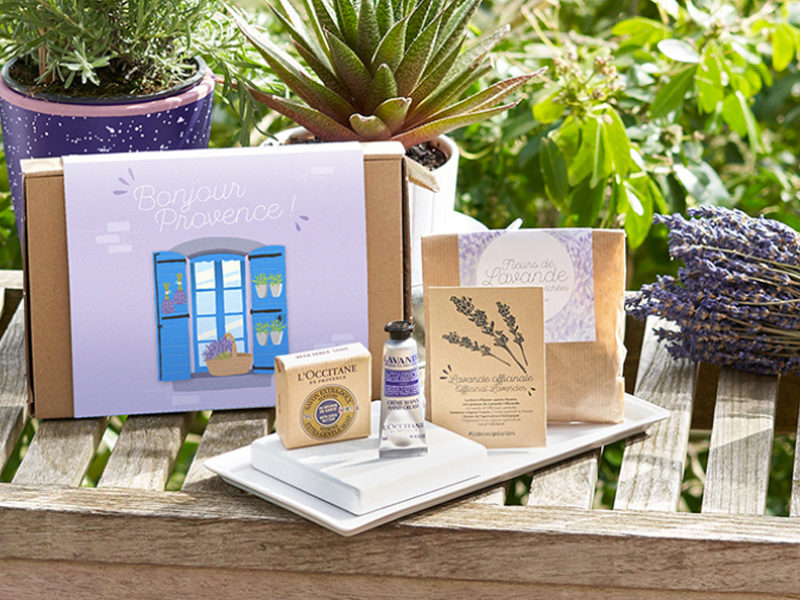 Coffret lavande L'Occitane