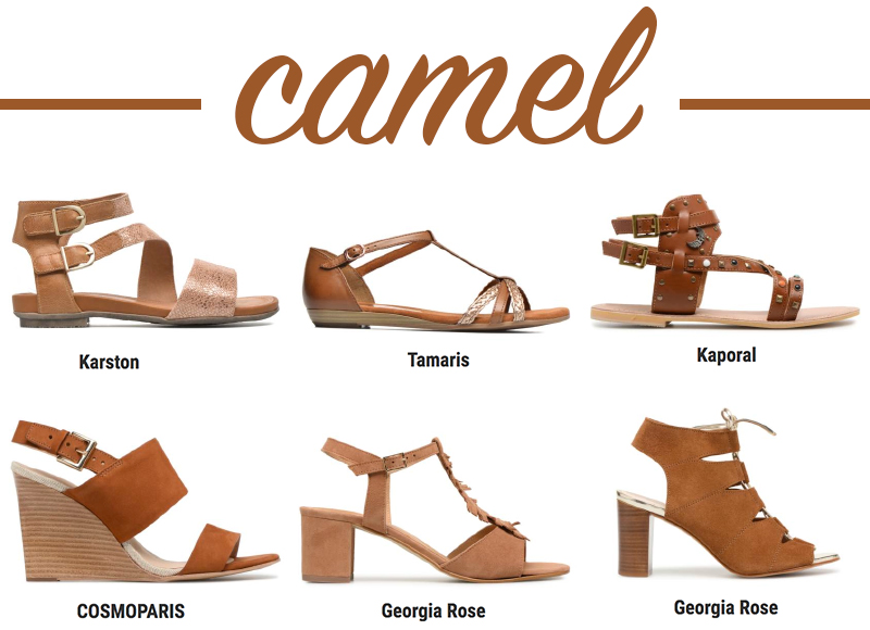 Sandales camel