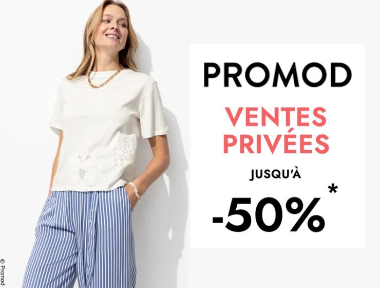 Vente privée Promod