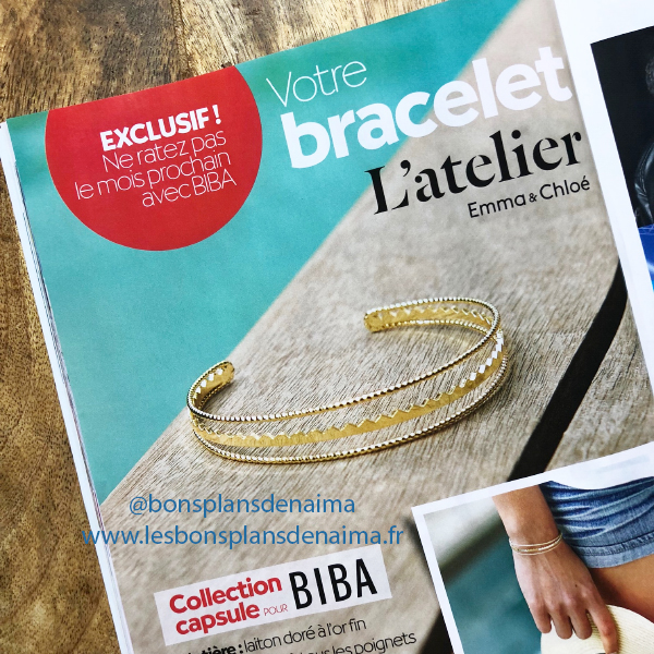 Bracelet Emma & Chloé magazine Biba