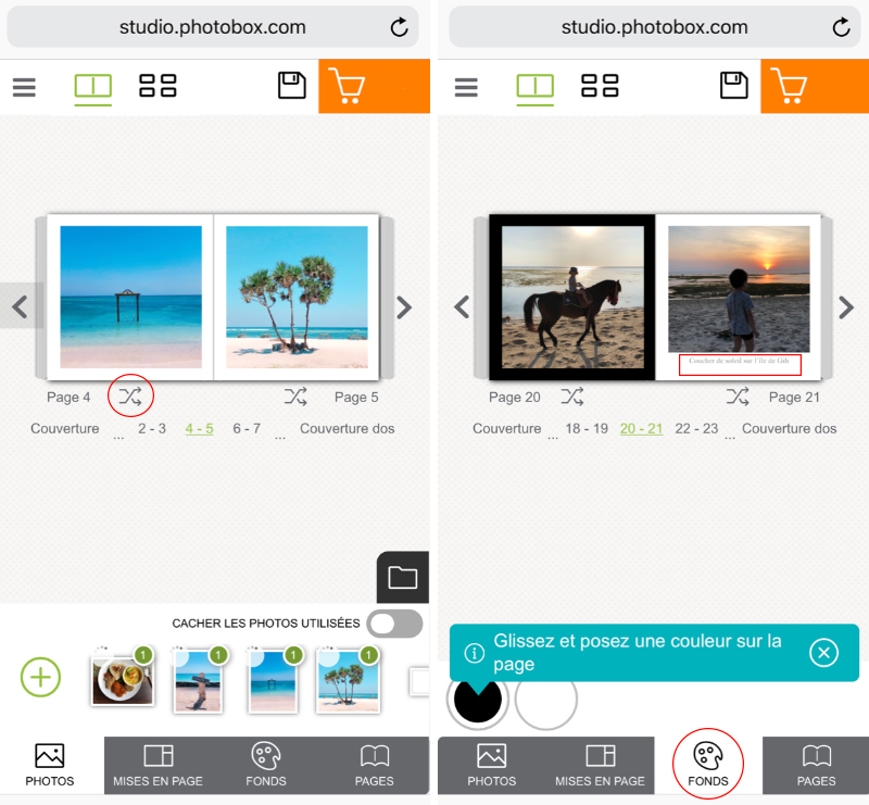 Livre Photobox gratuit