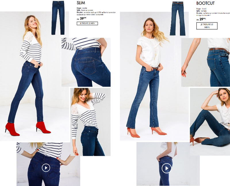 Jeans femme 2018-2019