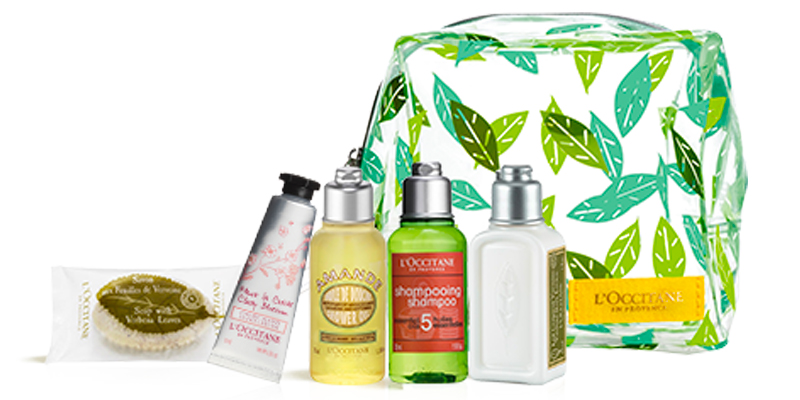 Trousse bienvenue L'Occitane