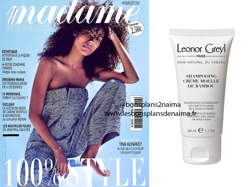 Shampoing Leonor Greyl Madame Figaro Magazine