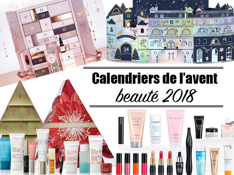 Calendrier de l'avent beauté 2018