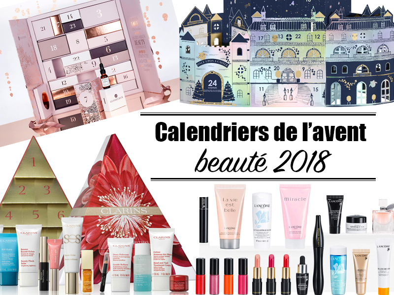 Calendrier de l'avent beauté 2018