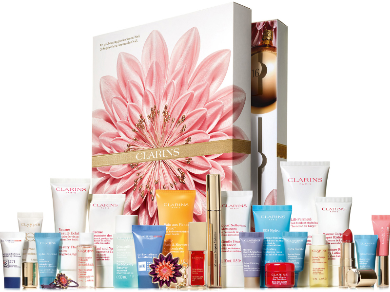 Calendrier de l'avent Clarins 2018