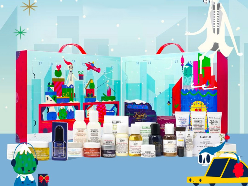 Calendrier de l'avent Kiehl's 2018