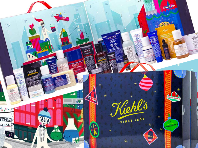 Calendrier de l'avent Kiehl's Homme 2018