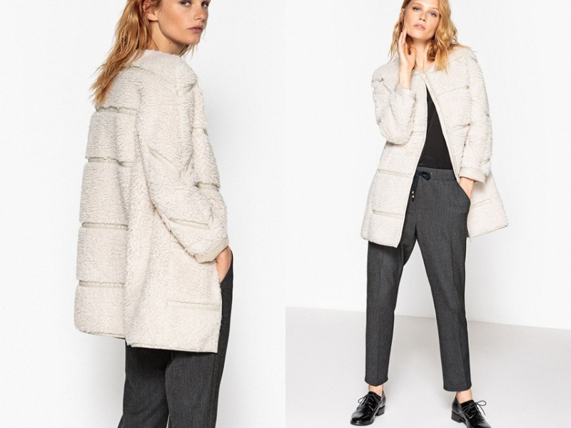 Manteau imitation mouton La Redoute