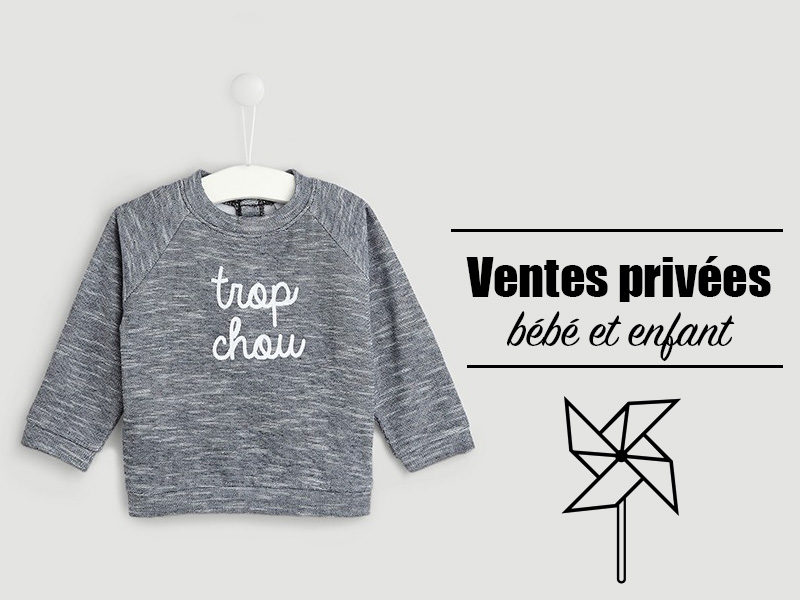 Ventes privées enfant et bébé