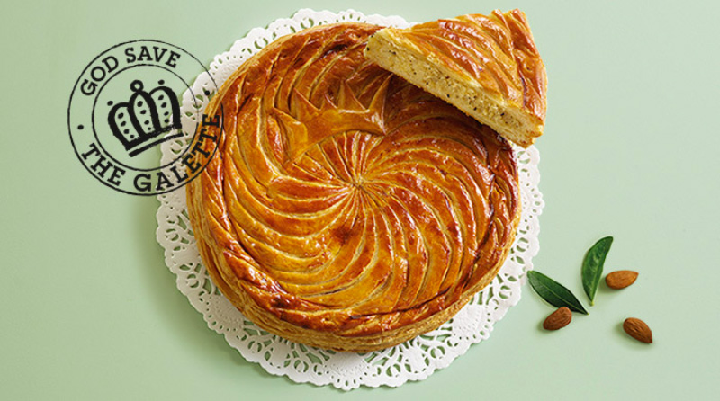 Galette des rois au thé Earl Grey