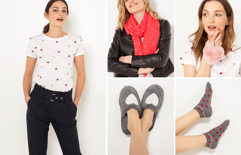 Accessoires coeur St Valentin