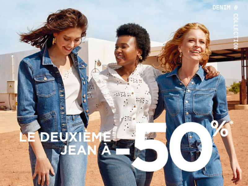 Jeans femme printemps 2019