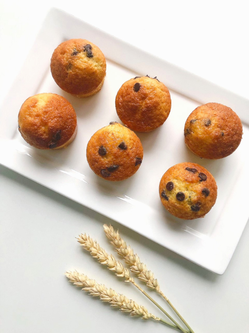 Recette mini muffins aux pépites de chocolat