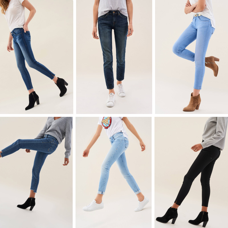 Jeans courts Salsa jeans