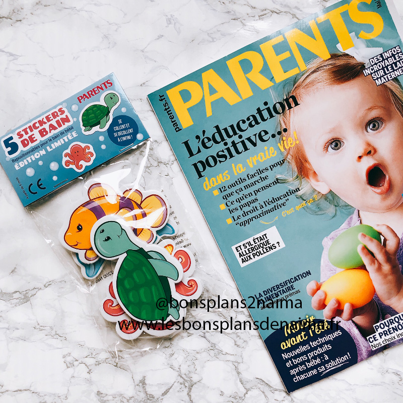 Stickers pour le bain Parents magazine