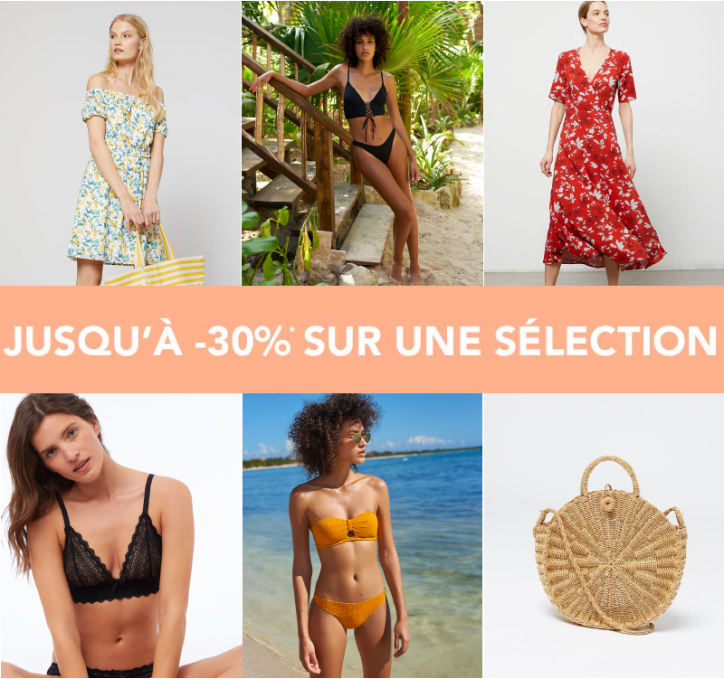 Etam 30% de réduction