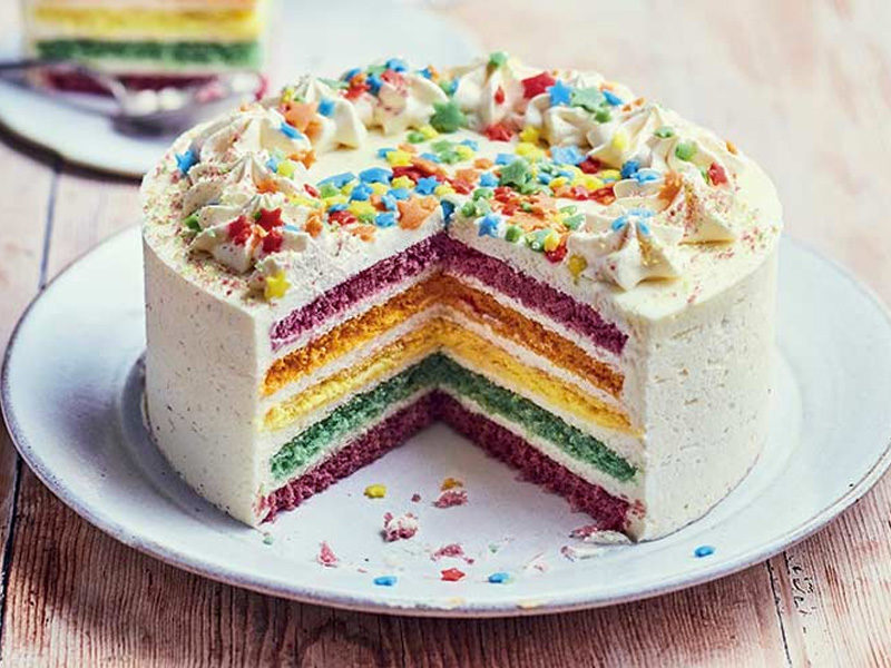 Rainbow Cake Picard