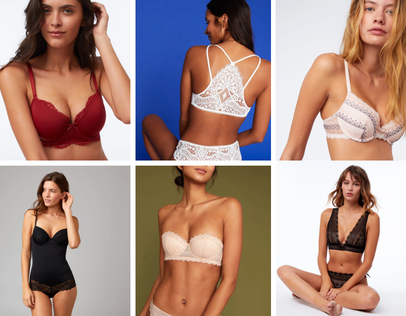 Lingerie Etam ventes privées