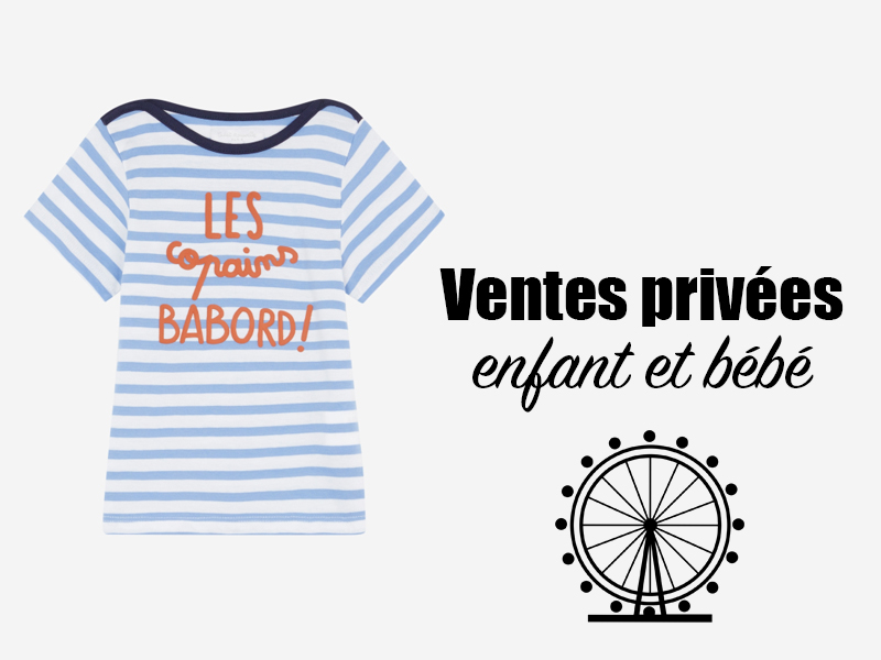 Ventes privées mode enfant