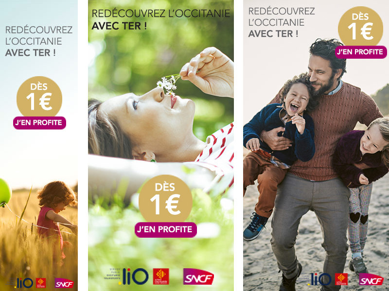 Billet 1€ Occitanie