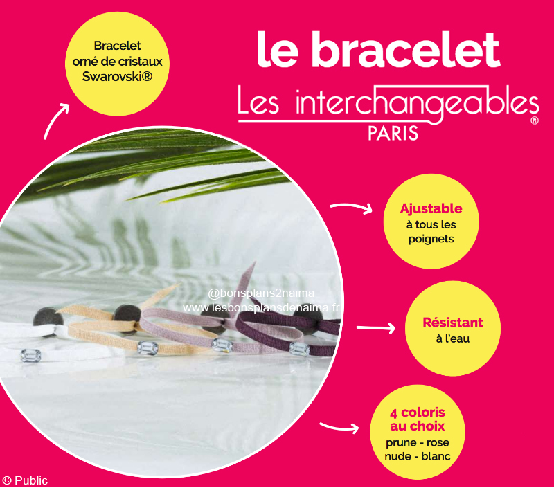Bracelet Les interchangeables magazine Public