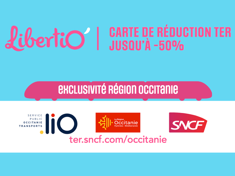 Carte Libertio TER Occitanie