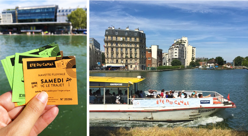 Croisière Canal de l'Ourcq