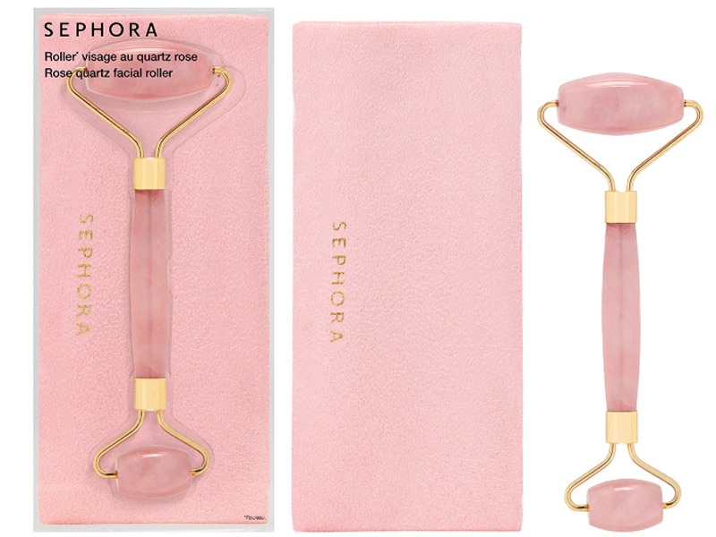 Roller visage en quartz rose Sephora